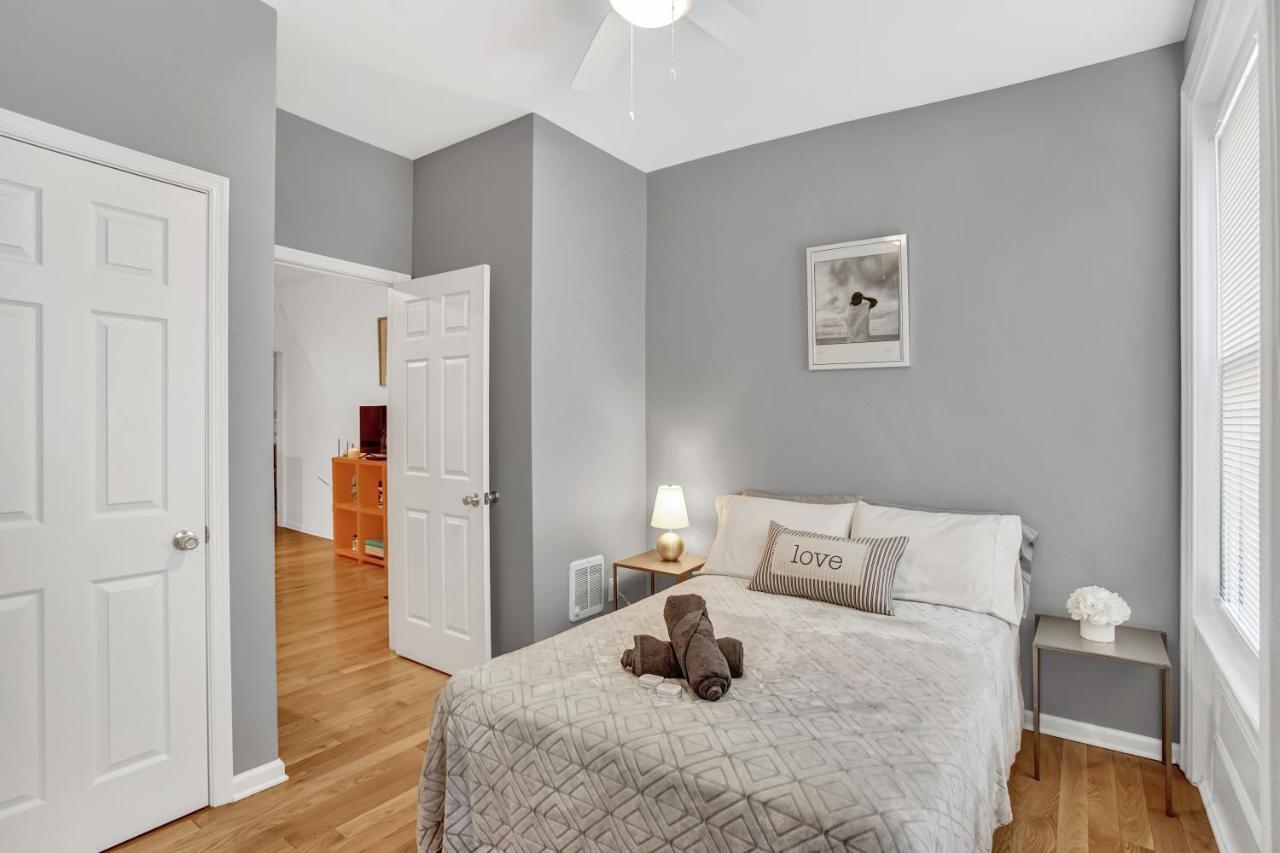 Ferienwohnung Modern Contemporary-Style 2Bd Apt By Act Philadelphia Exterior foto