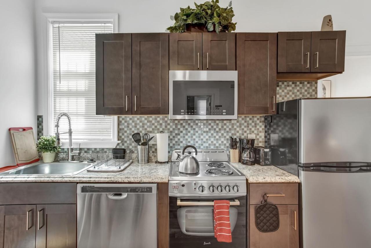 Ferienwohnung Modern Contemporary-Style 2Bd Apt By Act Philadelphia Exterior foto
